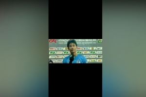 18岁杨铭锐：进球要感谢队友一起努力 我们每场目标都是拿3分